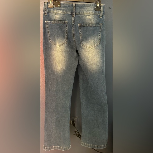 NWT Derek Heart Bootcut Mid Rise Jeans Size 5 - Picture 3 of 7